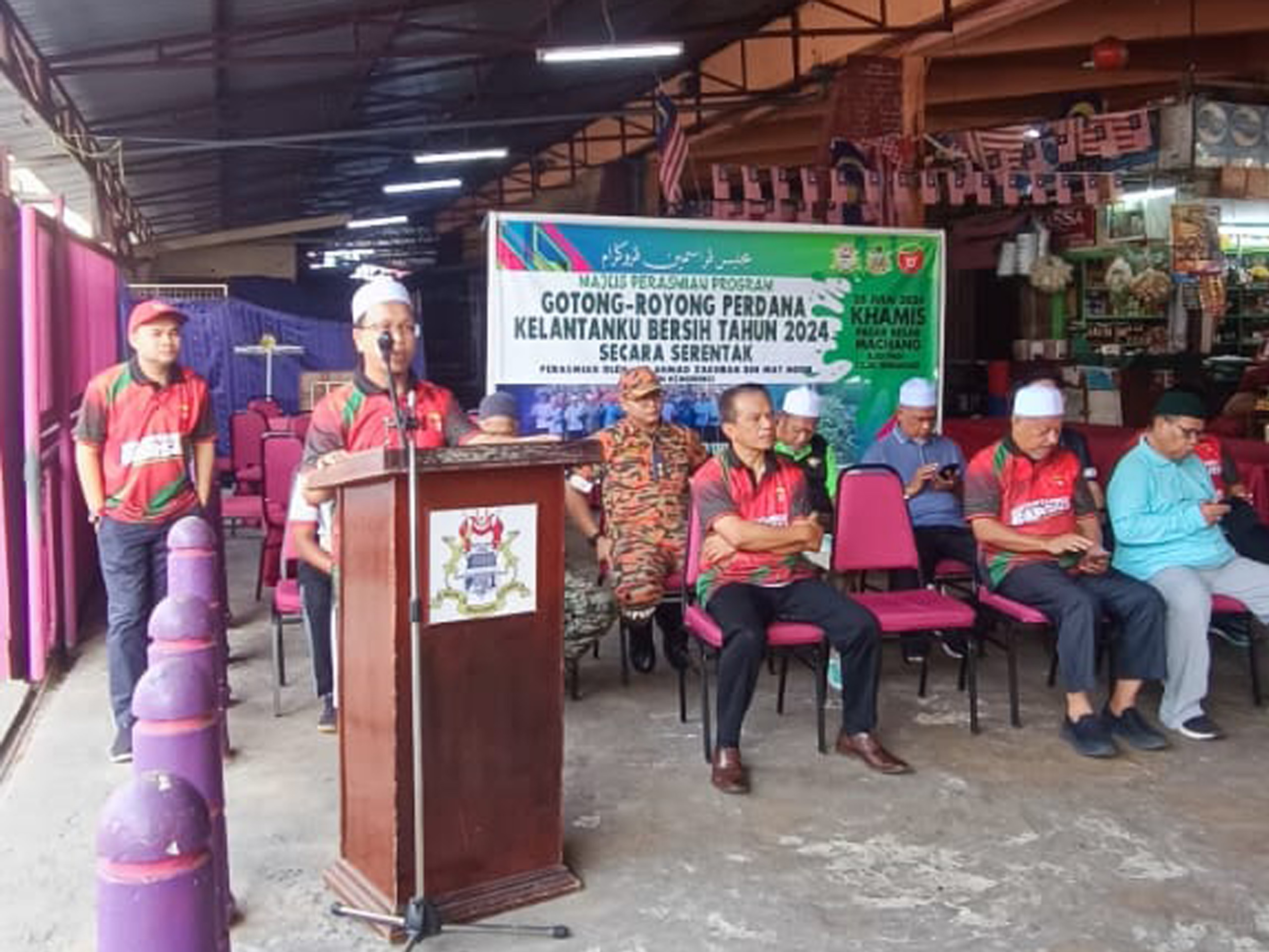 PROGRAM GOTONG ROYONG PERDANA KELANTANKU BERSIH 2024 JAJAHAN MACHANG